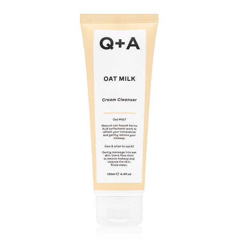 Q+A Oat Milk Cleanser | amino acid cleanser