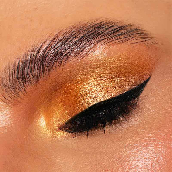 Bellamianta Magma Fusion Eye Shadow Pot | ochre eye shadow | golden eyeshadow soft focs glow