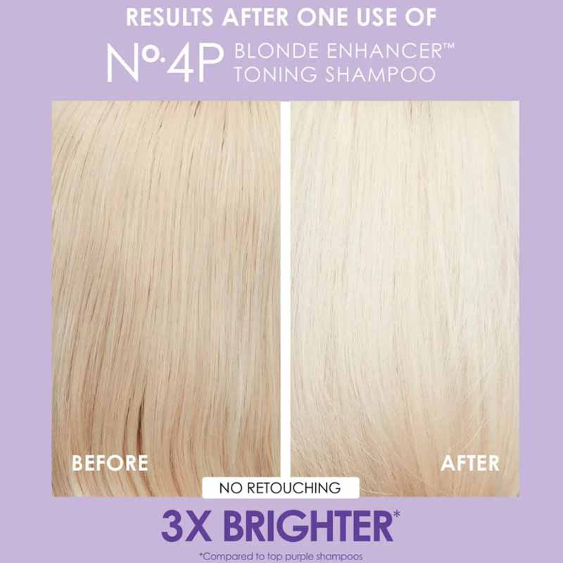 Olaplex Blonde Enhancer Toning Shampoo No.4P 250ml | purple shampoo | purple toner | before and after | olaplex ireland
