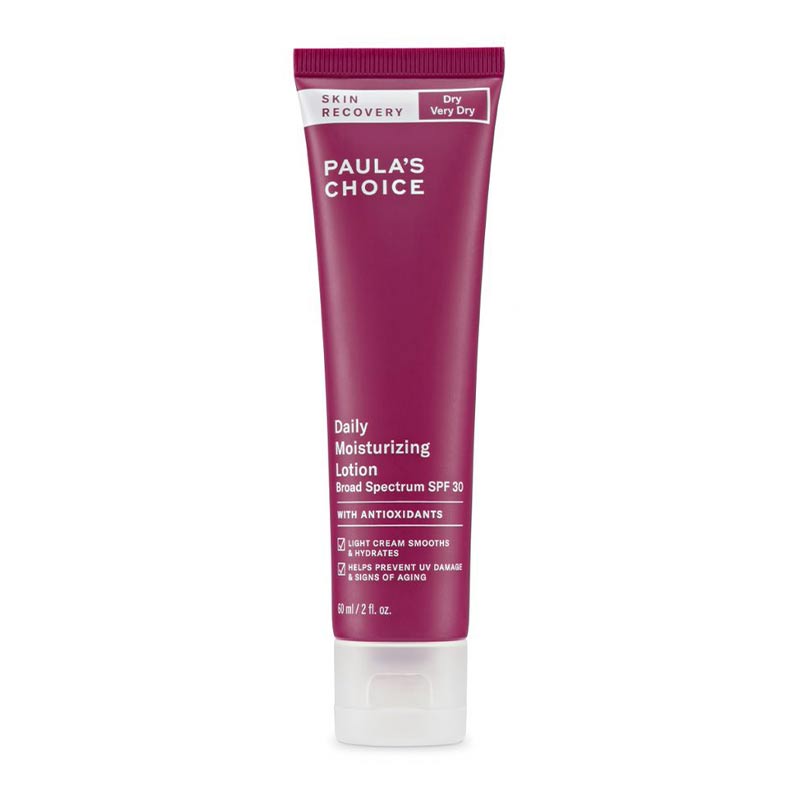 Paula's Choice | Skin Recovery Daily Moisturizing Lotion SPF 30 | Protects | Soothes | Rejuvenates | Dry to Very Dry and Sensitive Skin | Heals | Nourishes | Beneficial Ingredients | Restores Skin's Youthfulness