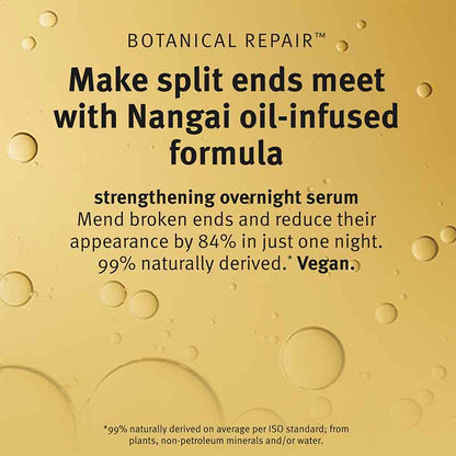 Aveda Botanical Repair Strengthening Overnight Serum | nangai oil infused fomrula | strengthen hair overnight