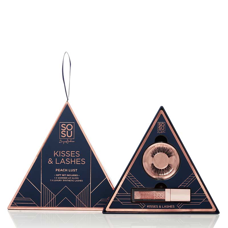 lip gloss and lash gift set | SOSU By Suzanne Jackson Kisses and Lashes Gift Set
