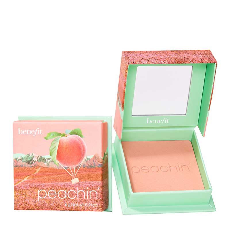 Benefit Cosmetics Peachin' Blush | golden peach blush | benmefit honolulu launch