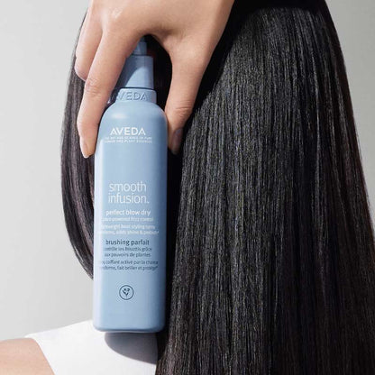 Aveda Smooth Infusion Perfect Blow Dry Spray | heat activated blow dry spray
