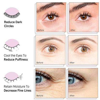 grace and stella pink eye masks | under eye masks | fine lines and wrinkles reducing | reduces dark circles on eyes