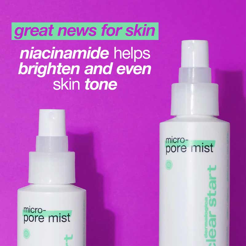 Dermalogica Clear Start Pore Mist | niacinamide bright and even skin tone