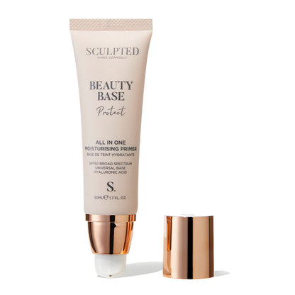 Sculpted By Aimee Beauty Base Protect All in One Moisturising Primer | extra added spf in a primer