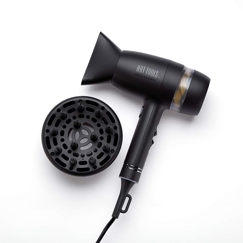 Hot Tools Black Gold QuietAir Hair Dryer | quiet dryer for hair