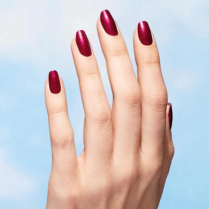 OPI Nature Strong Nail Polish | glittery nail polish | OPI | nail polish | red nails | Christmas nails