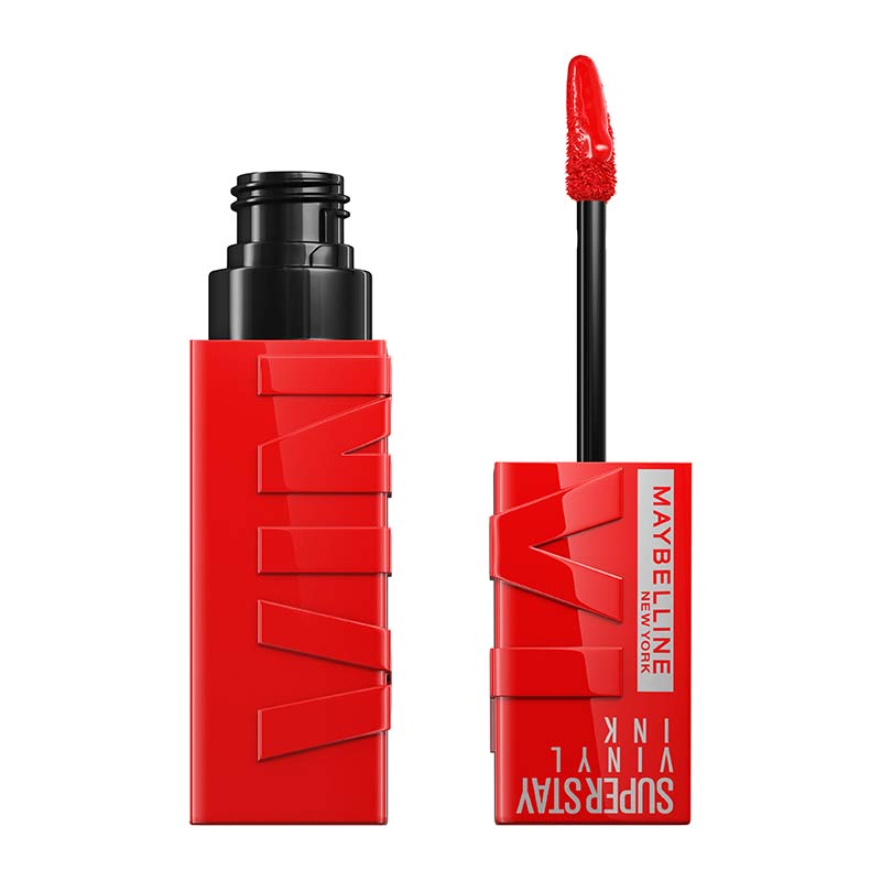 Maybelline SuperStay Vinyl Ink Liquid Lipstick | shade red hot | non transfer lip stick