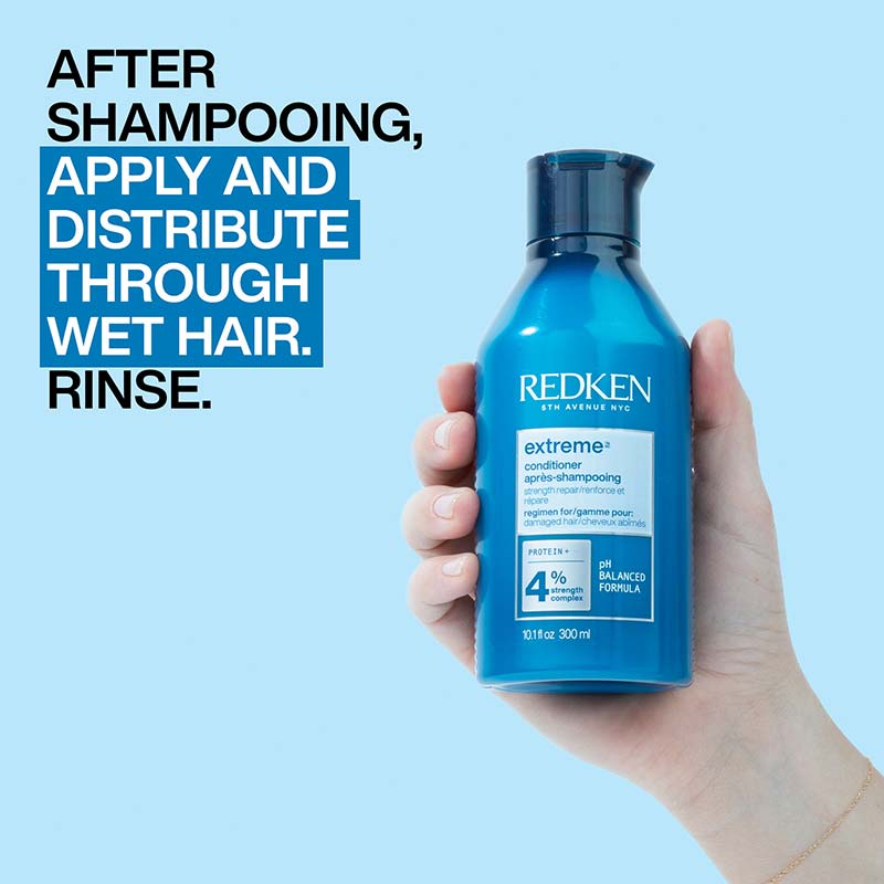 Redken Extreme Conditioner + FREE Extreme Play Safe 30ml | dry hair conditioner | damaged hair conditioner | redken | conditioner for dry hair 