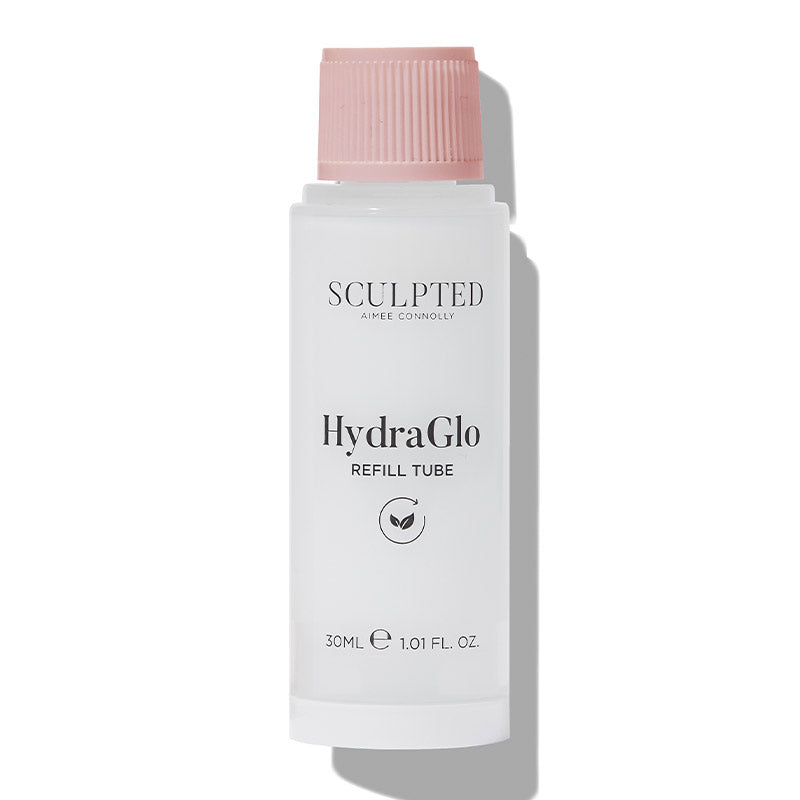 Sculpted By Aimee Hydraglo Serum refill | sustainable packaging moisturiser