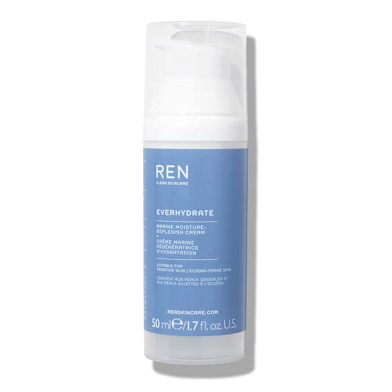 REN Everhydrate Marine Moisture-Replenish Cream | Hydrating cream | Ren skincare | REN | Facial cream | Hyaluronic acid | dehydrated skin