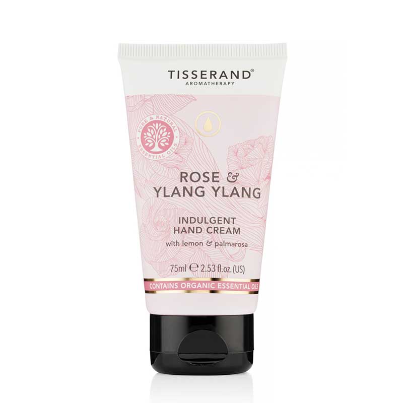 Tisserand Rose and Ylang Ylang Hand Cream | indulgent | hand moisturiser | for dry hands