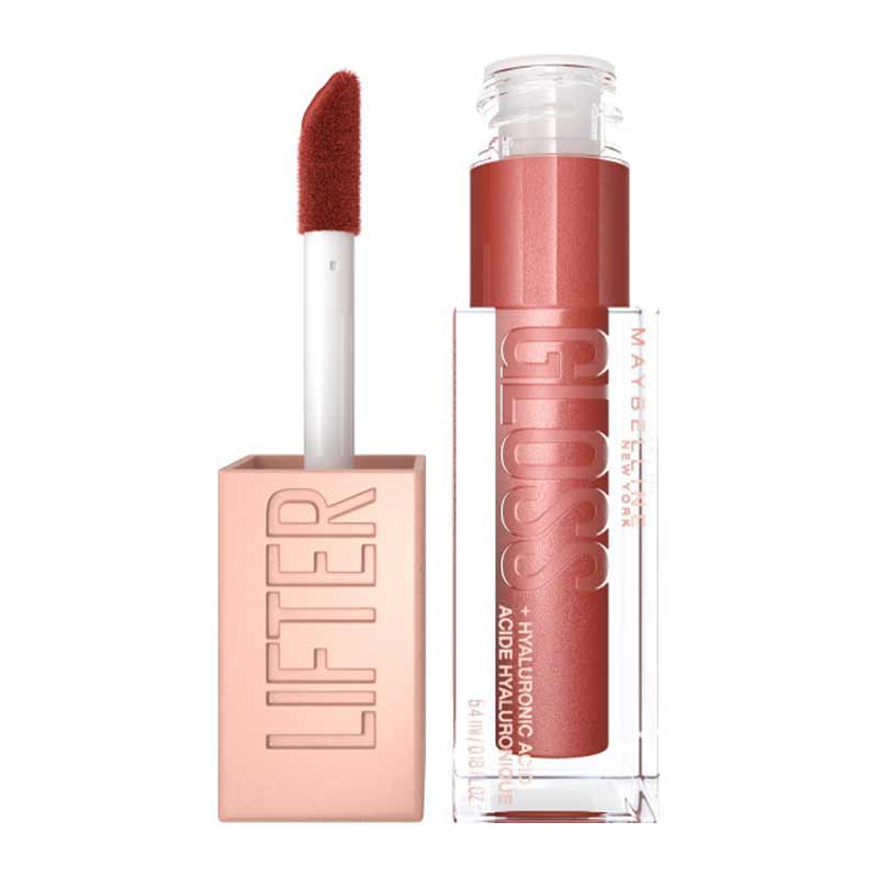 Maybelline Lifter Gloss | shade rust | pink lip gloss