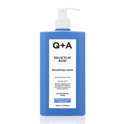 Q+A Salicylic Acid Smoothing Lotion | BHA for the skin | smooth rough skin with a lotion
