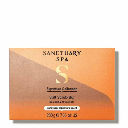 Sanctuary Salt Scrub Bar | sea salt and almond oil shower scrub | exfoliating shower scrub