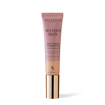 Sculpted by Aimee Second Skin Foundation - Dewy Finish | UVA UVB protection foundation