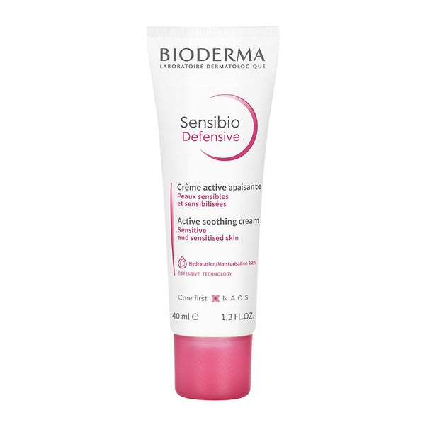 Bioderma Sensibio Defensive Active Soothing Cream | soothing cream for sensitive skin | hydration for tingling skin | anti-redness