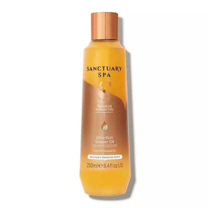 Sanctuary Ultra-Rich 3 Day Moisture Shower Oil | fold of pleasure oil | sanctaury signature shower scent