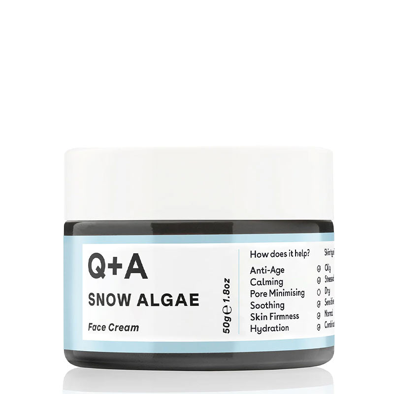 Q+A Snow Algae Intensive Face Cream | snow algae for cold anti ageing