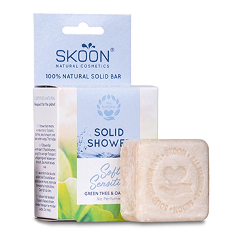 Skoon Shower Bar - Soft & Sensitive | natural solid bar 