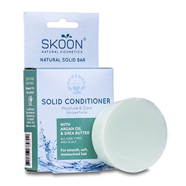 Skoon Conditioner Bar - Sensitive Moisture & Care | no perfume sustainable | sustainable conditioner | conditioning bar of soap