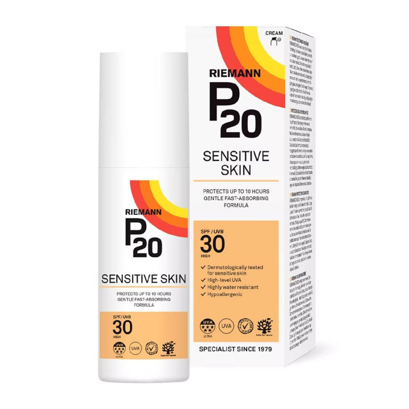 Riemann P20 Sensitive Triple Protection Sunscreen SPF 30 Cream Travel Size | sensitive skin spf 30