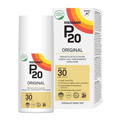 Riemann P20 Original Sun Protection SPF30 Spray | high level uva uvb protection | sunscreen spray spf 30