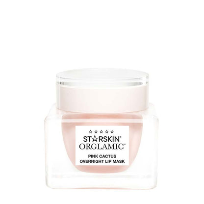 STARSKIN Orglamic Pink Cactus Overnight Lip Mask | Lip Treatment | Lip Mask