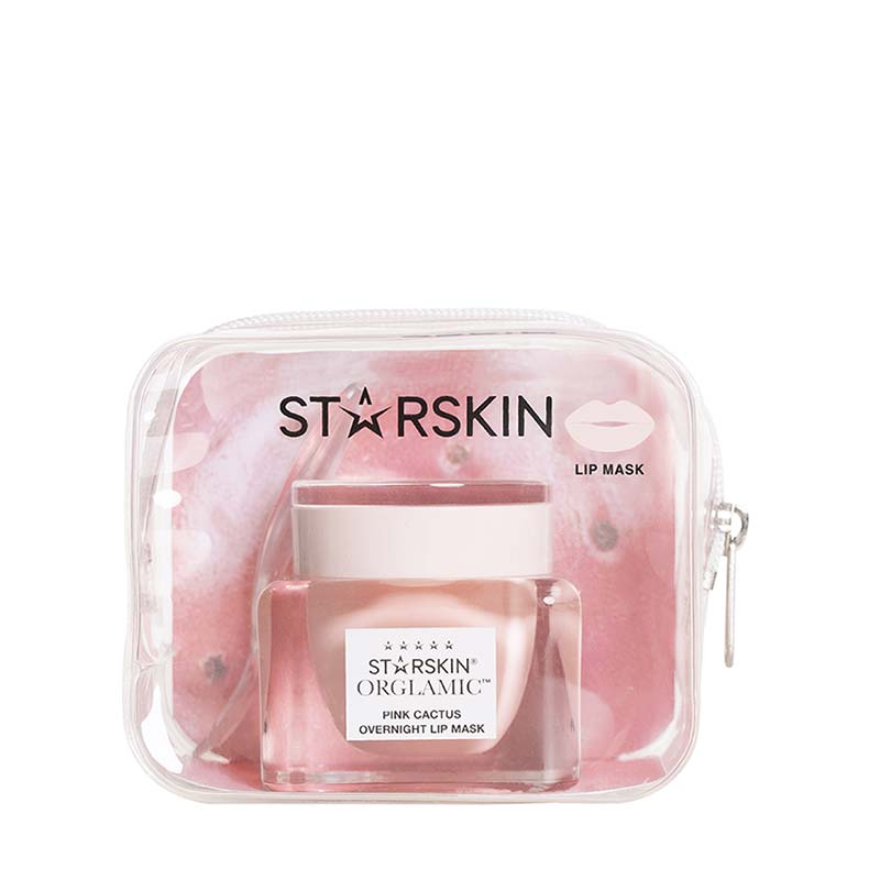 STARSKIN Orglamic Pink Cactus Overnight Lip Mask | Lip Treatment | Lip Mask