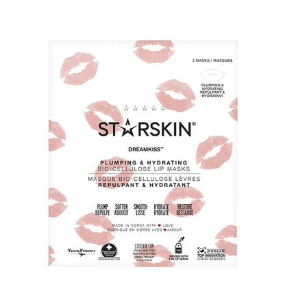 STARSKIN Dreamkiss Plumping and Hydrating Bio-Cellulose Lip Mask