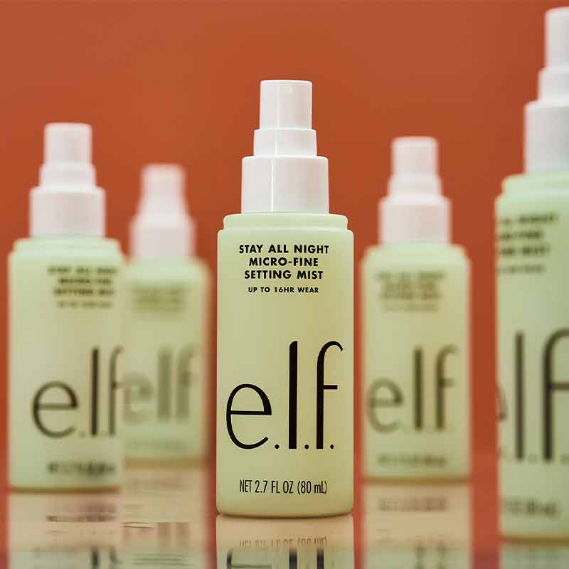 e.l.f. Stay All Night Setting Mist | Makeup long hold | Nourishing | Skin loving ingredients | Micro fine mist | full facial coverage | Hydrate skin | 16 hour wear