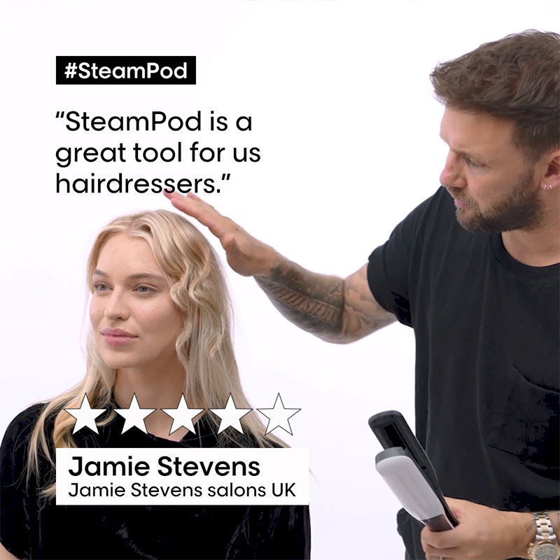 L'Oréal Professionnel Steampod 3.0 | jamie stevens | hairdresser recommended straightener
