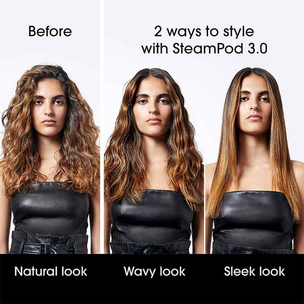 L'Oréal Professionnel Steampod 3.0 | hair straightener and curler | natural look styler | wavy look styler | sleek look styler
