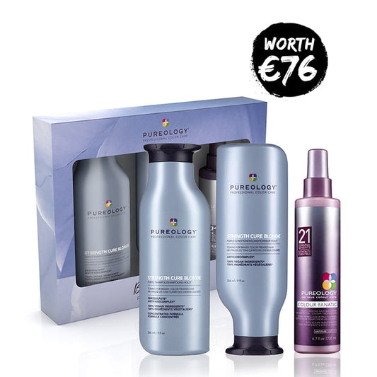Pureology Strength Cure Blonde Gift Set | Christmas 2020