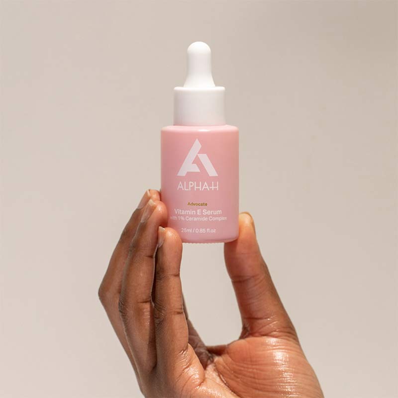 Alpha-H Vitamin E Serum with 1% Ceramide Complex | inflammed complexion skincare | protect skins barrier | alpha h
