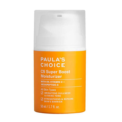 Paula's Choice Vitamin C Moisturiser | Skincare | New paulas choice | Popular Paula's choice products | Moisturiser | Vitamin C skincare | super boost moisturiser  