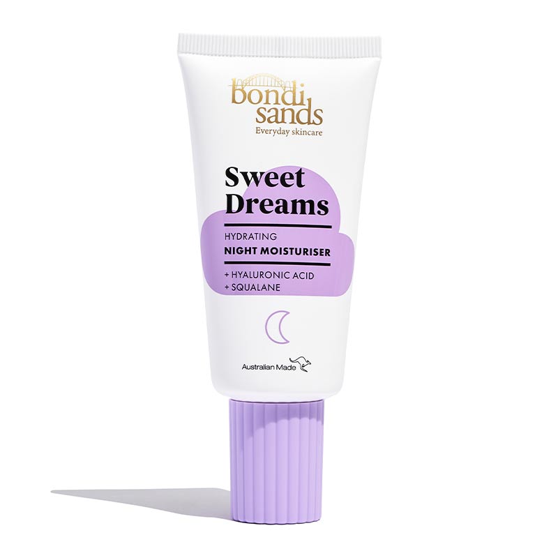 Bondi Sands Sweet Dreams Night moisturiser | light night cream | hyaluronic acid night cream | squalane night cream