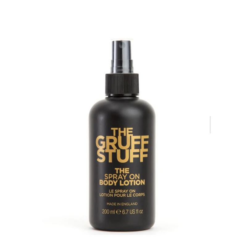 The Gruff Stuff Spray on Body Lotion Moisturiser 200ml