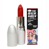 theBalm Girls Lipstick | long lasting lipstick | red