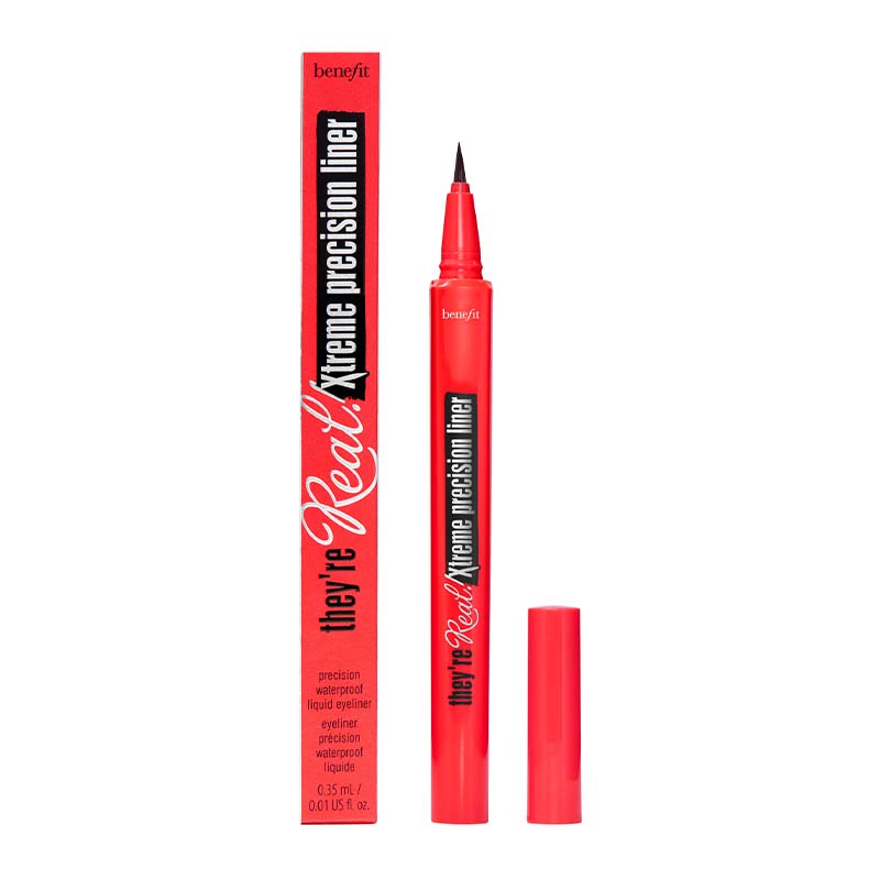 Benefit They're Real Xtreme Precision Black Liner | waterproof eyeliner | extra black eyeliner | liner pen