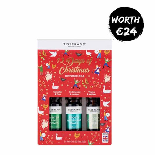 Tisserand 12 Days of Christmas Diffuser Oil Trio