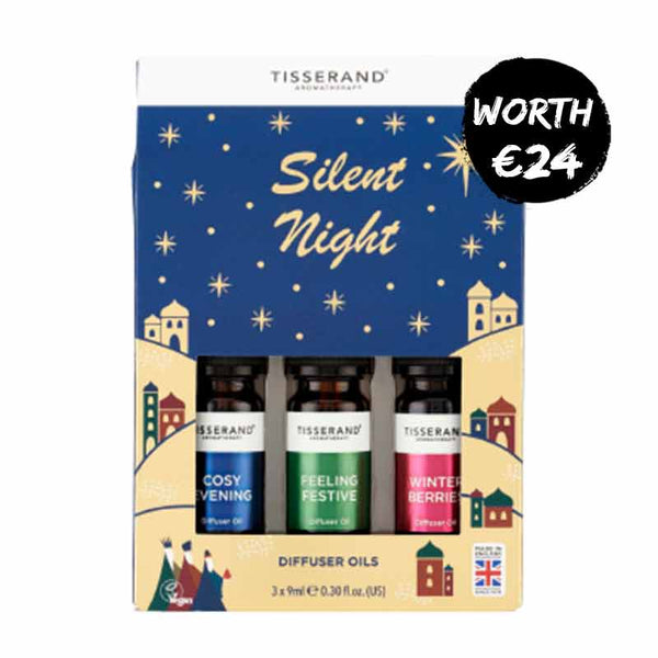 Tisserand Silent Night Trio Gift Set - Tisserand Christmas Diffuser Oil 