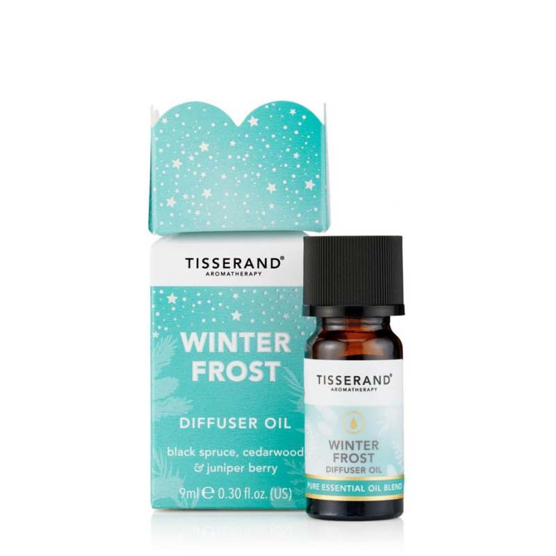 Tisserand Winter Frost Diffuser Oil 9ml | black spruce, cedarwood & juniper berry