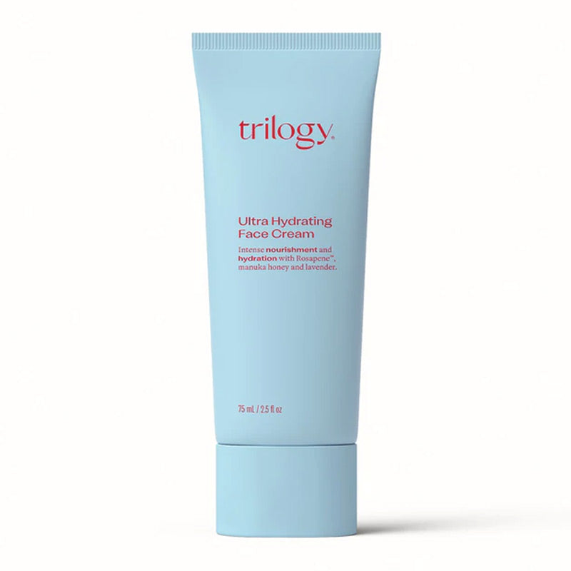 Trilogy Ultra Hydrating Face Cream | dry skin moisturiser | face and neck cream | nourishing face day cream