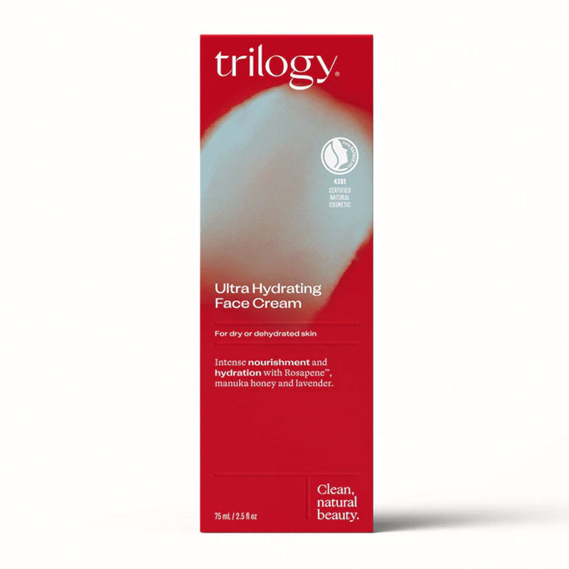 Trilogy Ultra Hydrating Face Cream | nourishing face cream | honey and lavender moisturiser