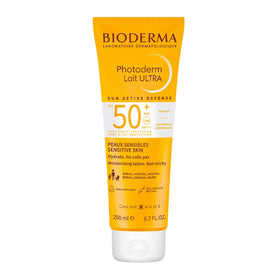 Bioderma Photoderm Lait ULTRA SPF 50+ | moisturising sunscreen for sensitive skin | light sun cream for all the family