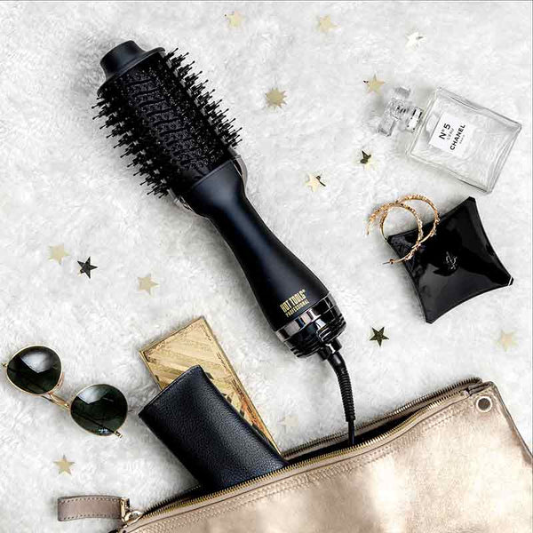 Hot Tools Black Gold Volumizer Original | hair drying blowout brush tool
