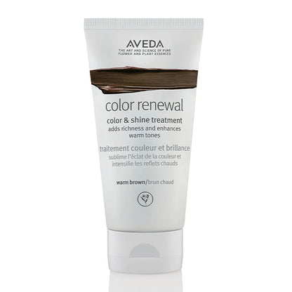 Aveda Color Renewal Colour and Shine Treatment Warm Brown | colour treatment for light brown hair